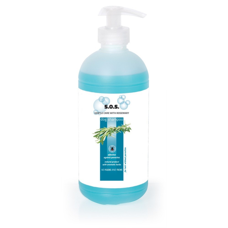 S.O.S. Dog Shampoo, šampon pro srst bez parazitů, 500ml