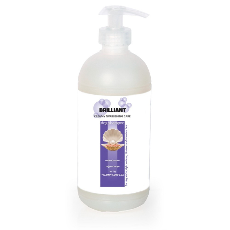 Brilliant Shampoo šampon pro psy na světlou srst, 500ml - chovatelské potřeby pro psy