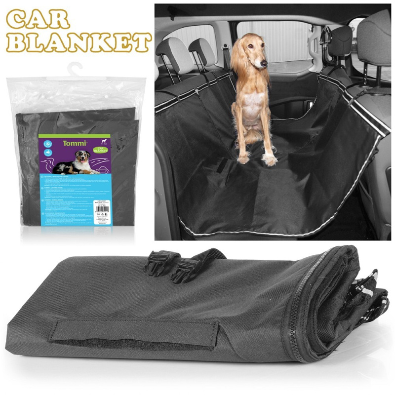 CAR BLANKET black pokrývka sedadel, 141x134cm