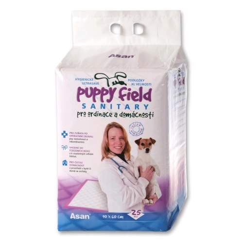 Podložka Puppy Field Sanitary 90x60cm 25ks