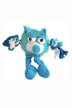 Hračka pes Monster Friend modrý plyš 21 cm