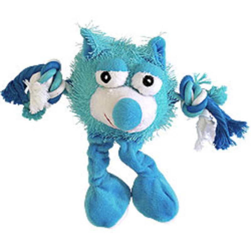 Hračka pes Monster Friend modrý plyš 21 cm
