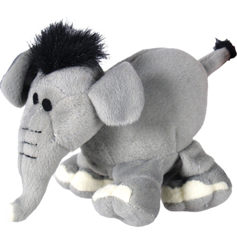 Hračka pes ZOO Park slon plyš 16-22cm 1 ks
