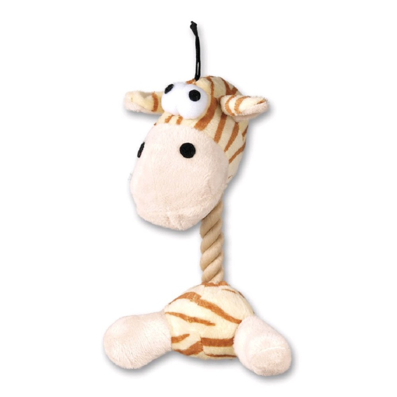 Hračky pro psy - Lolly toy plyšová ŽIRAFA, 20cm