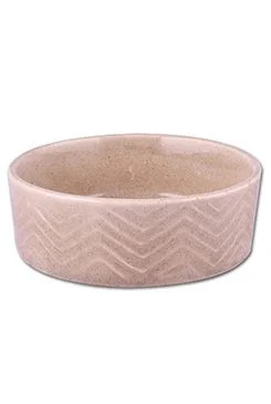 Keramická miska Zig Zag 12cm písková 0,34l