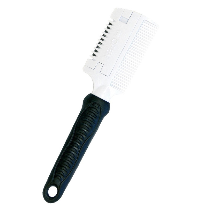 Trimovací nůž na psy Tommi žiletkový, 19cm