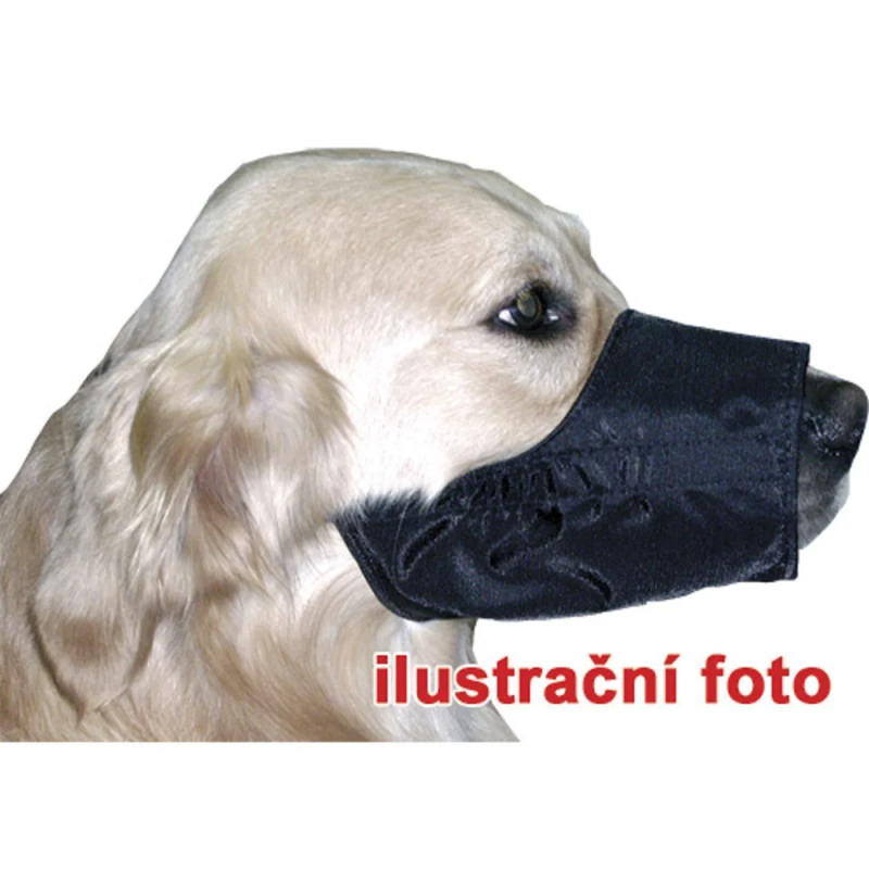 Náhubky pro psy - náhubek nylon TOMMI č. 6 (bernardýn, irský vlkodav, novofoundlanský pes)