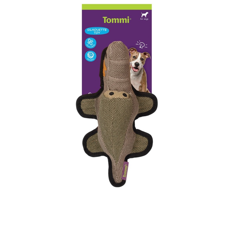 Silhouette Toys - hračky pro psy - krokodýl (30 x 16 cm)