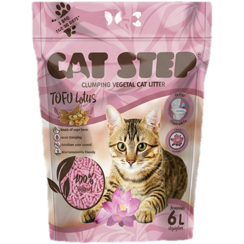 Cat Step Tofu Lotus 2,7kg 6l