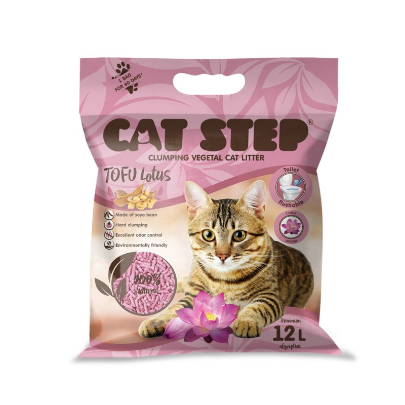 Cat Step Tofu Lotus 5,4kg 12l