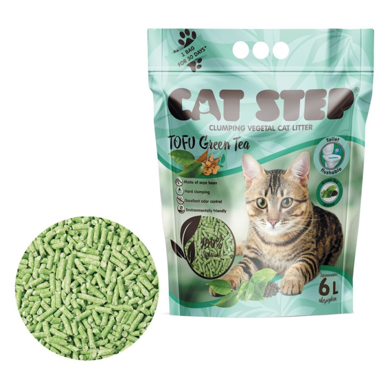Cat Step Tofu Green Tea 2,7kg
