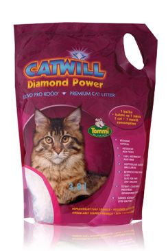 Catwill silicagel podestýlka pro kočky, One Cat pack 1,6kg