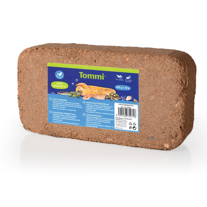 Coco Briquettes stelivo pro zvířata, 650g
