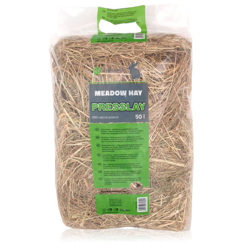 Presslay sušené seno pro hlodavce, 4x 50l, cena za 1ks 06282