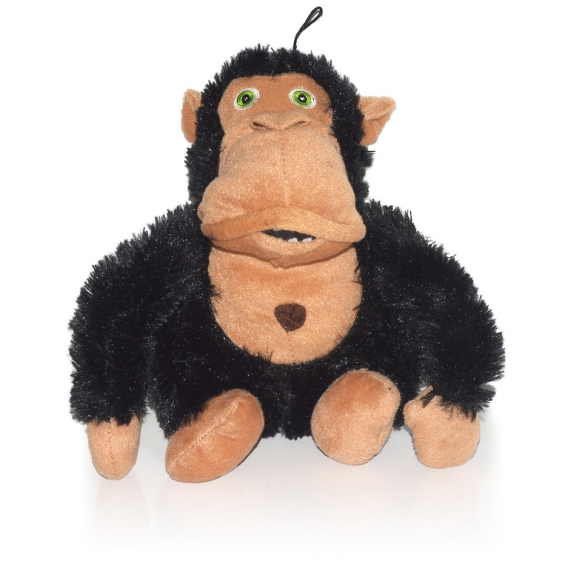 Hračka pes Crazy monkey 36cm černá