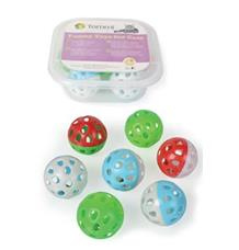 BOX Míček Jingle 2-barevný 4cm, 7ks