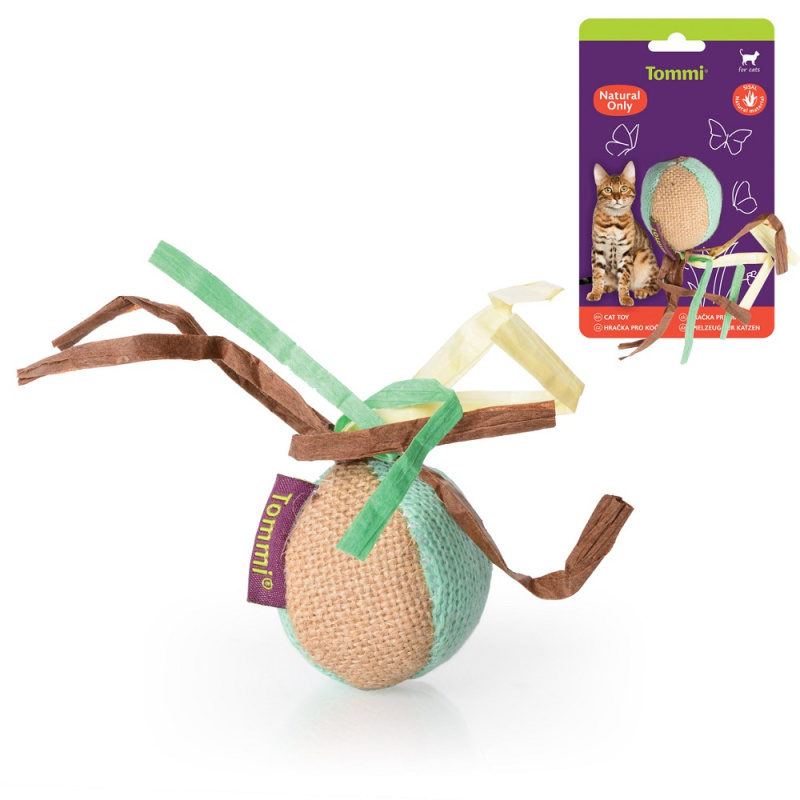 Natural Only-míček s pentlemi 15cm