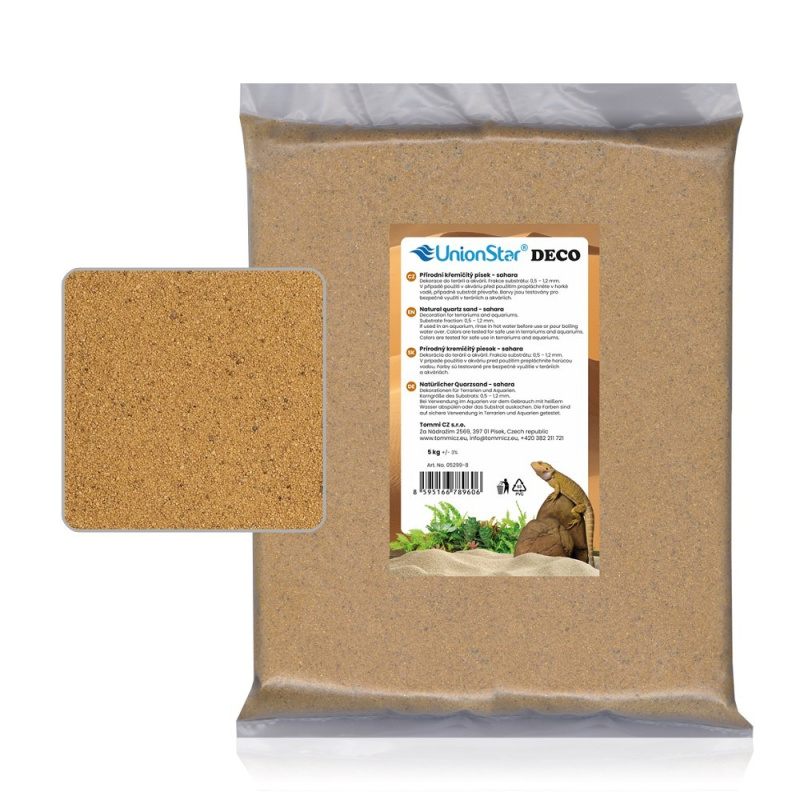Terarijní písek sahara 5 kg DECO 05299-8