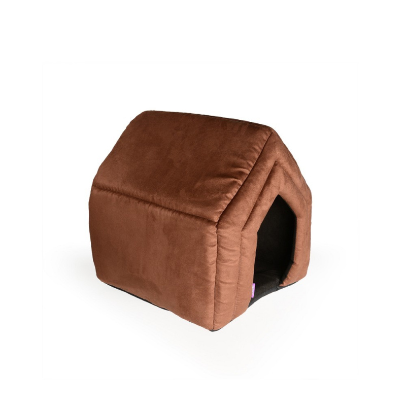 Bouda pro psy TOMMI I, 38cm-hnědá