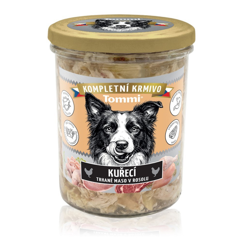 Tommi Kuřecí maso v rosolu pro psy, 370 g