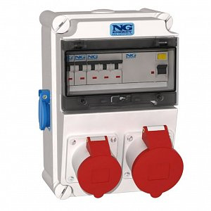 Kombinace zásuvková NG Energy SC 53 5624 E.01 2× 230 V 2× 400 V