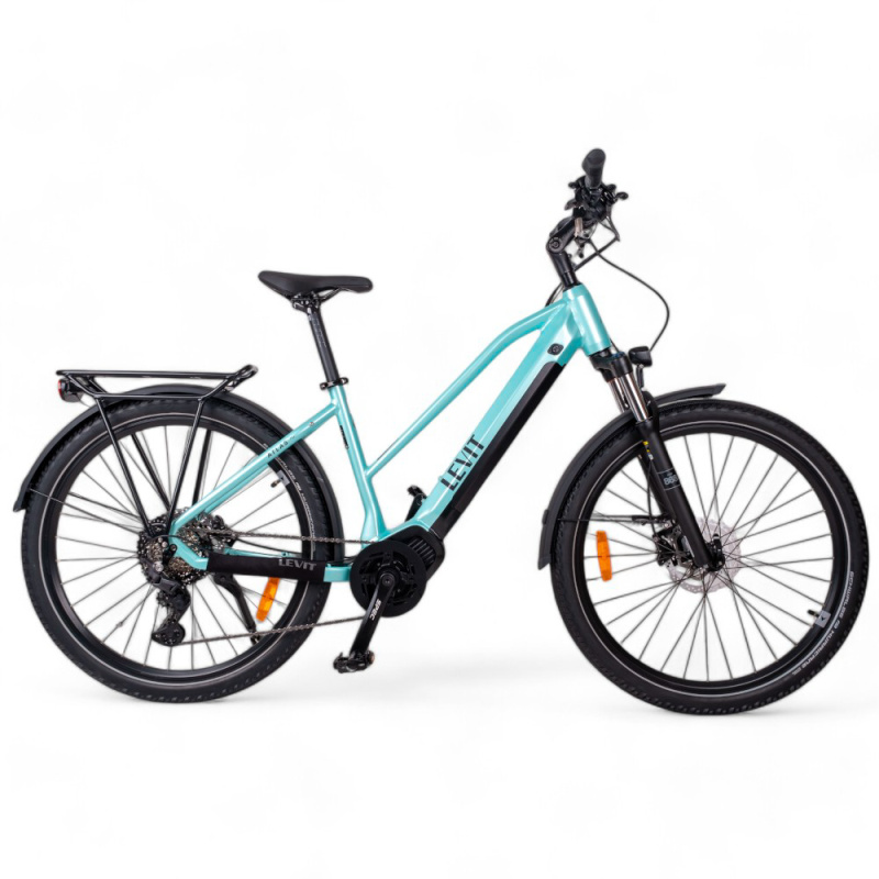 Trekingové elektrokolo Levit Atlas Vinka Midstep 630 27,5" 18" (165-175 cm) Mint Pearl