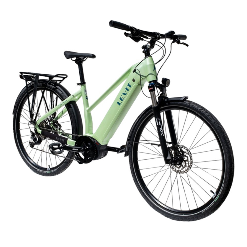 Trekingové elektrokolo Levit Columba Bosch Perf. 625 28" 20" (175-185 cm) Matt Mint