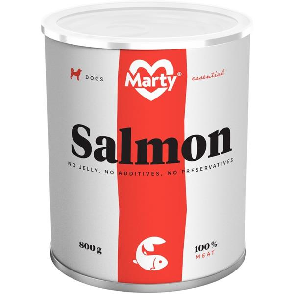 MartyPet MARTY konzerva pro psy - Essential losos 800 g