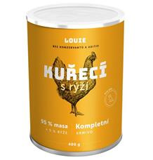 Louie konz. pro psy kuřecí s rýží 1200g 
