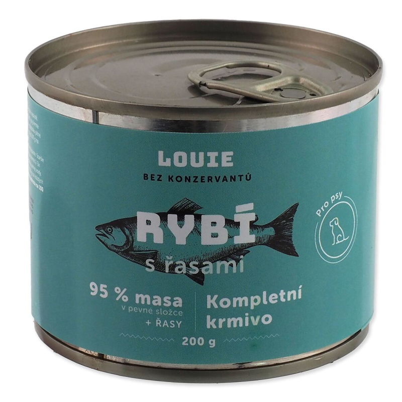 Louie Kompletní krmivo rybí s řasami pro psy