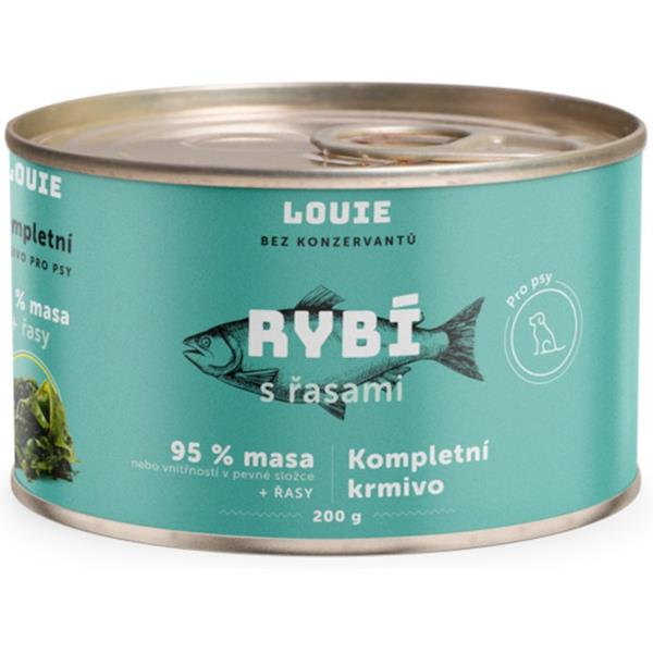Louie Kompletní krmivo rybí s řasami pro psy