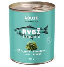 Louie konz.pro psy rybí s řasami 800 g