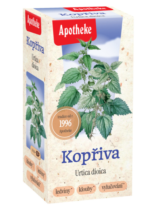 APOTHEKE Kopřiva dvoudomá čaj 20 sáčků