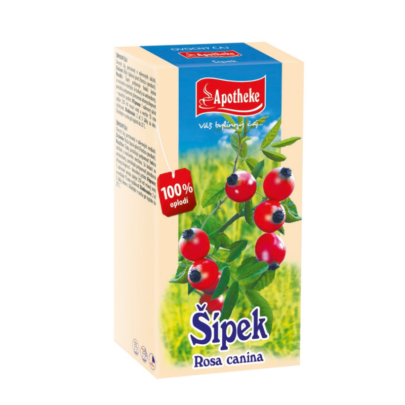 APOTHEKE Šípek čaj 20 sáčků