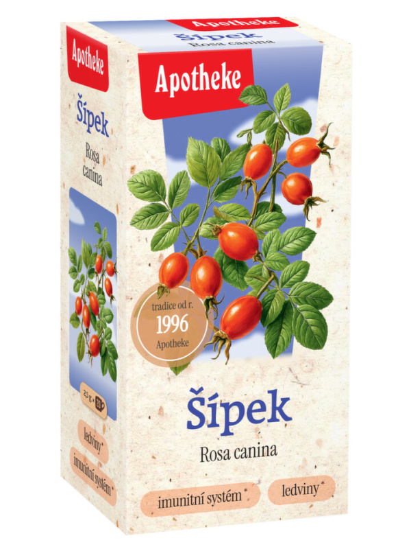 APOTHEKE Šípek čaj 20 sáčků