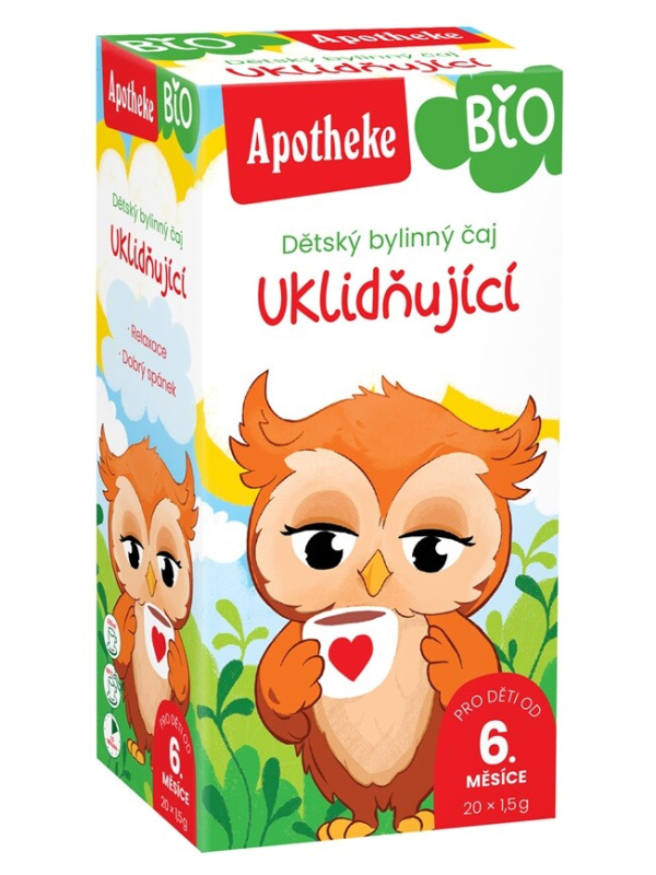 APOTEKE Dětský čaj uklidňující BIO 20x1,5 g