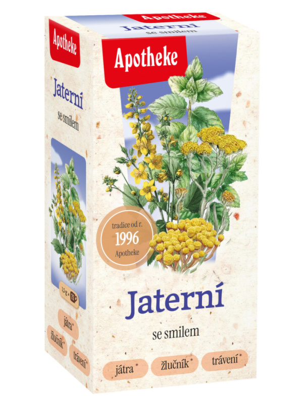 APOTHEKE Jaterní čaj 20 sáčků