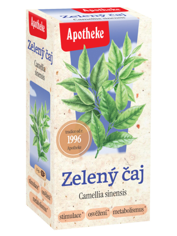 APOTHEKE Zelený čaj 20 sáčků