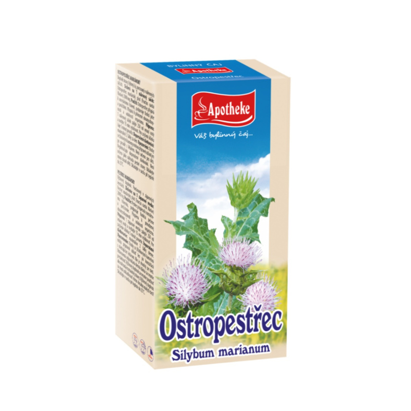 APOTHEKE Ostropestřec mariánský čaj 20 sáčků