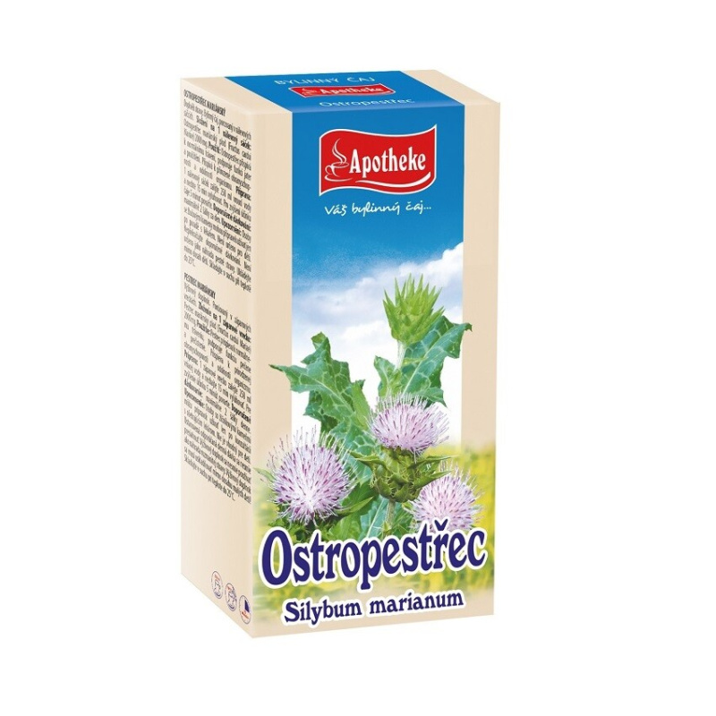 APOTHEKE Ostropestřec mariánský čaj 20 sáčků
