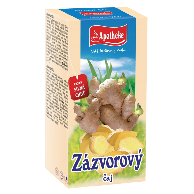 APOTHEKE Zázvorový čaj 20 sáčků