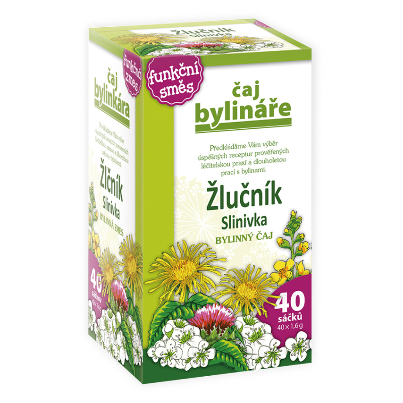 APOTHEKE Čaj bylináře žlučník a slinivka 40 sáčků