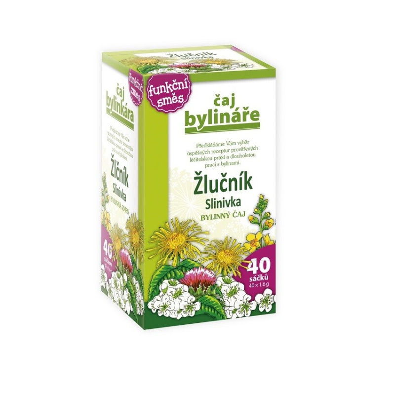 APOTHEKE Čaj bylináře žlučník a slinivka 40 sáčků