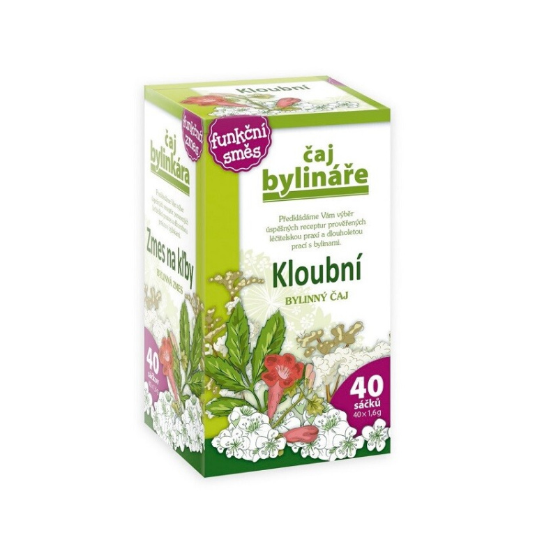 BYLINÁŘ Kloubní bylinný čaj 40x1.6 g