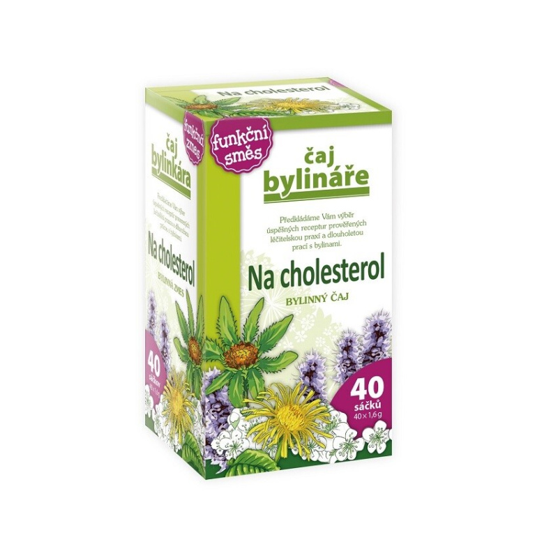 BYLINÁŘ Bylinný čaj na cholesterol 40 sáčků
