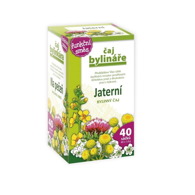 BYLINÁŘ Jaterní bylinný čaj 40 sáčků