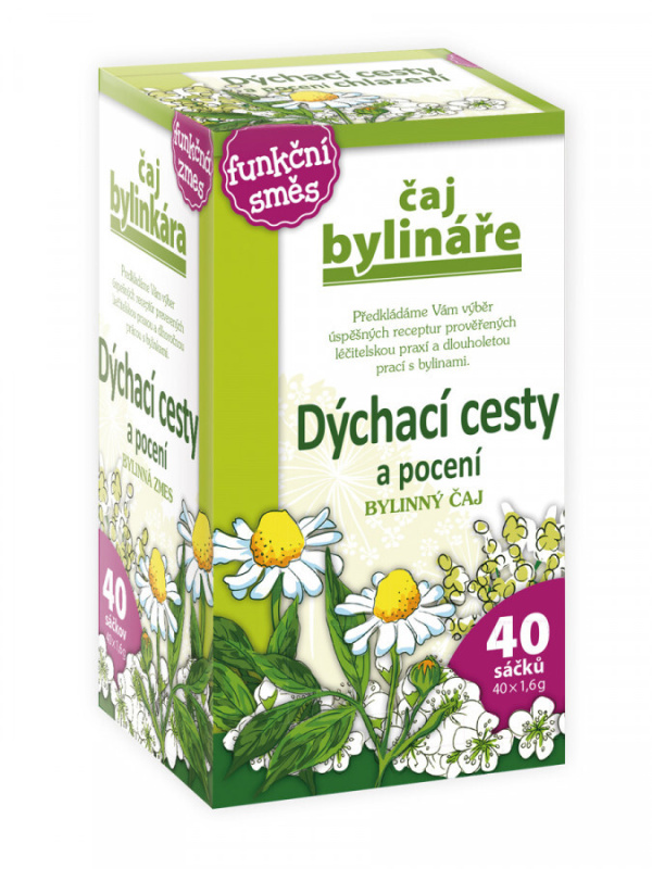 BYLINÁŘ Dýchací cesty a pocení 40 sáčků