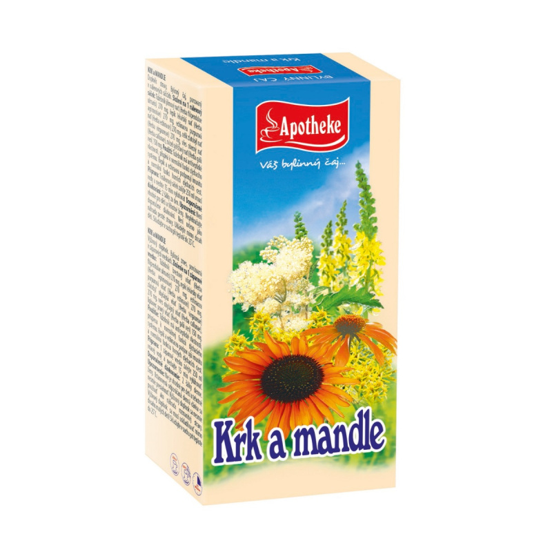 APOTHEKE Krk a mandle čaj 20x1,5 g