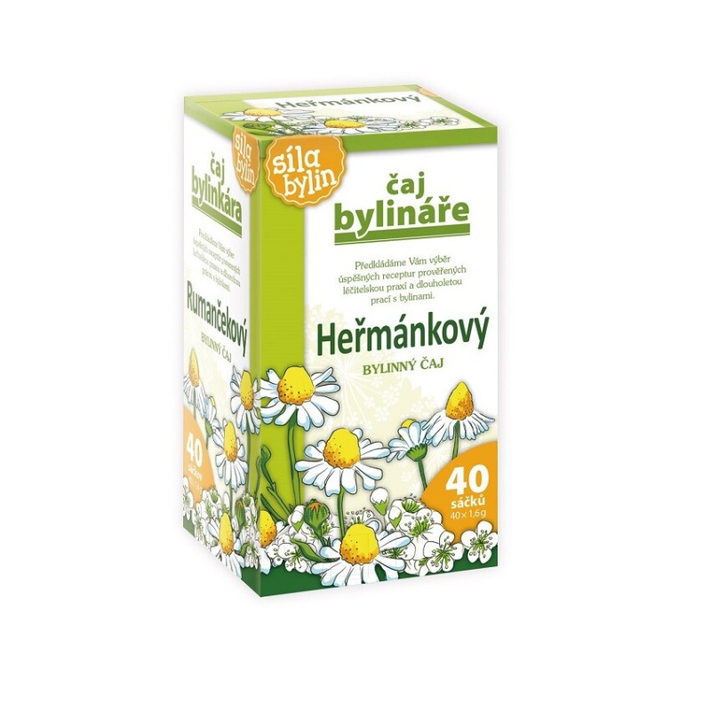 BYLINÁŘ Heřmánkový bylinný čaj 40x1.6 g