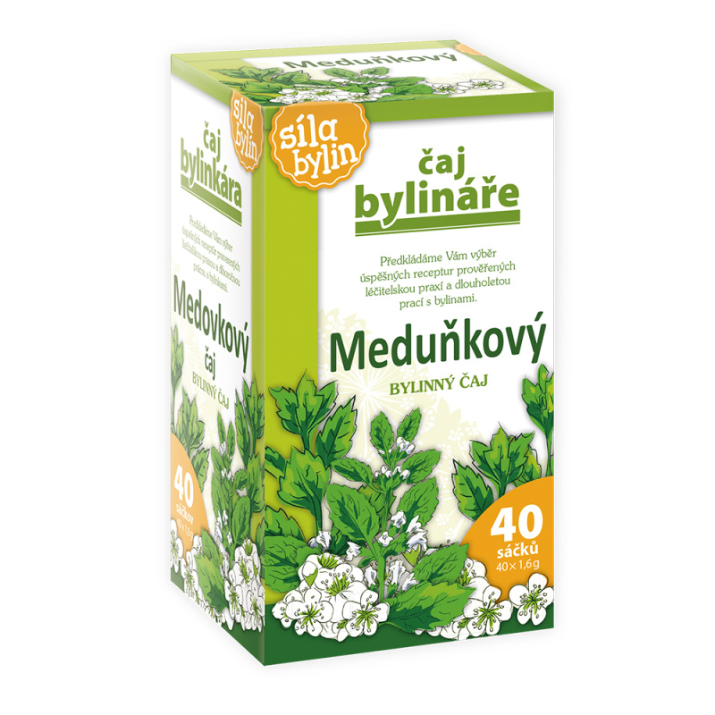 BYLINÁŘ Meduňkový bylinný čaj 40x1.6 g